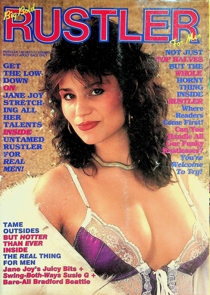 Rustler Magazine   Covergirl Jane Joy  #186  1991     040126lmp