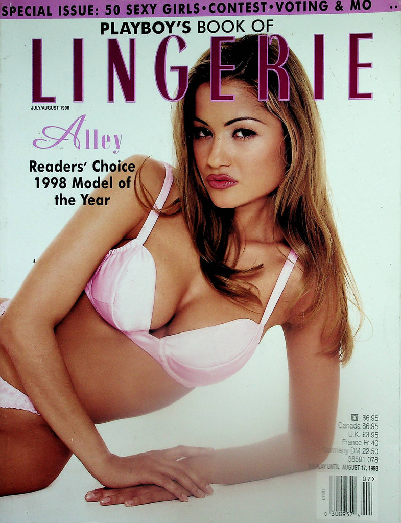 Playboy's Book of Lingerie Magazine   Alley Model Of The Year  July/August 1998      081125lm-p