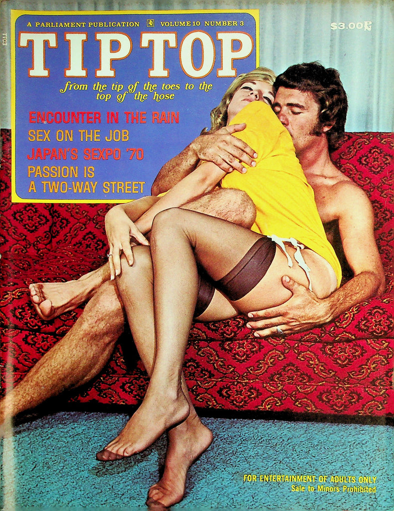 Tip Top Magazine   Encounter In The Rain / Japan's Sexpo '70  vol.10 #3  1971  Parliament  061326lmp-GSC