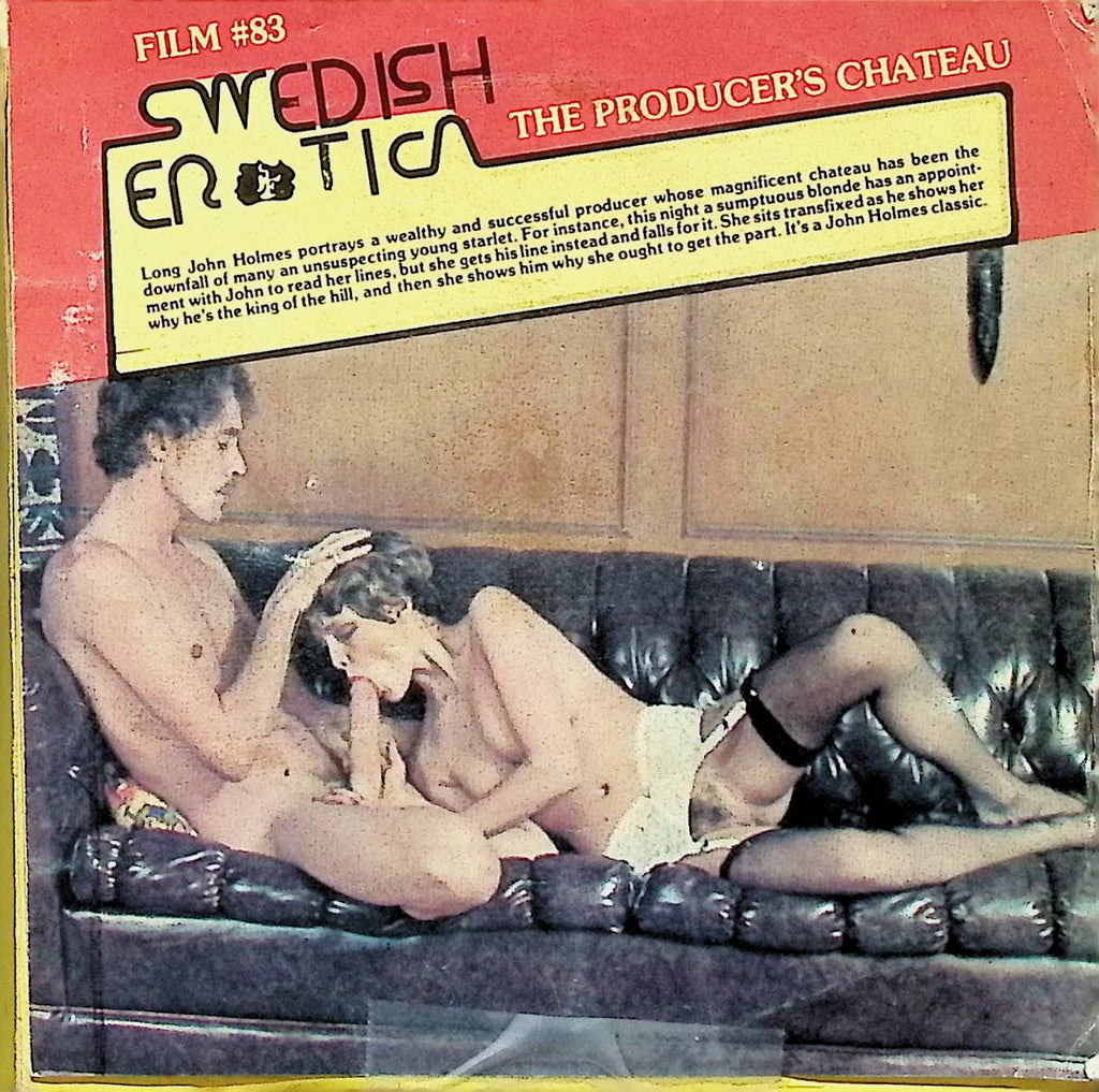 Swedish Erotica Film #83 The Producer's Chateau 1970s Regular 8mm Reel 100924AMP