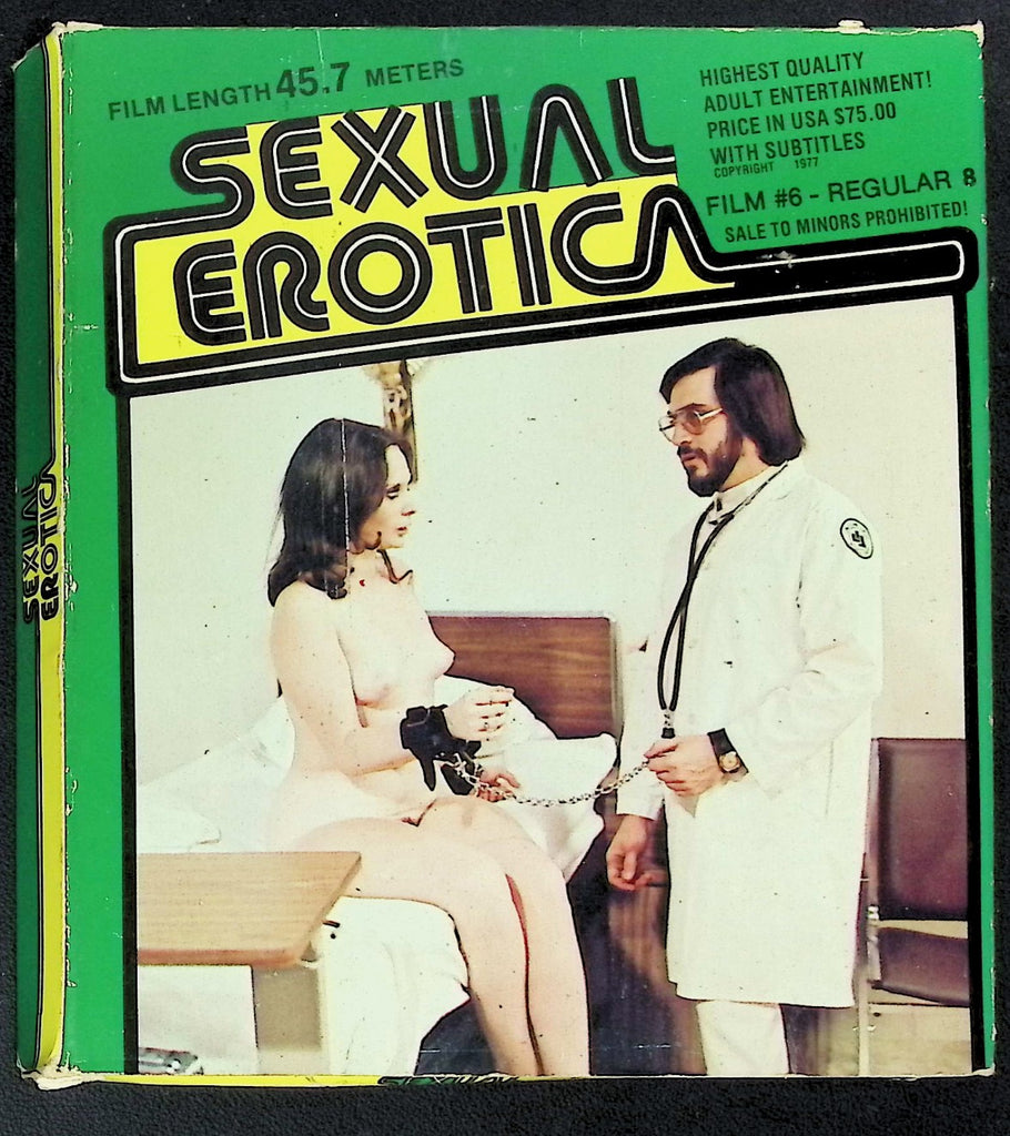 Sexual Erotica #6 Dr Erotica Regular 8mm Film Reel Vintage 082525AKVHS