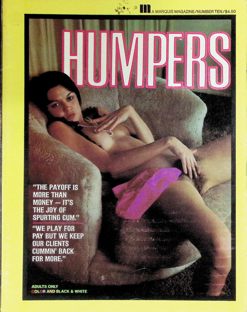 Humpers Magazine 1977 Girls Spreading Both Holes Wide 101526LLP