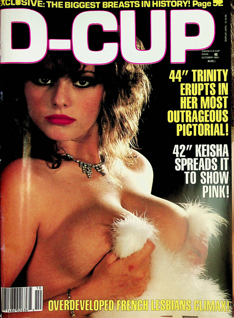 D-Cup Magazine  Trinity / Keisha / Virginia Fulsom   October 1989      030424lm-p2