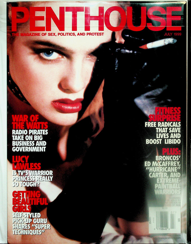 Penthouse Magazine  Lucy Lawless / Getting Beautiful Girls  July 1999   121625lmp