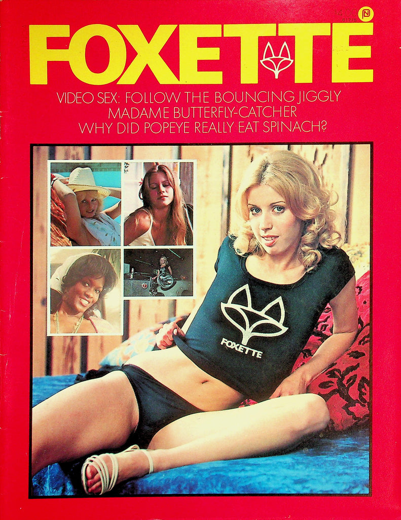 Foxette Magazine  Covergirl Charlotte / Madame Butterfly-Catcher  vol.1 #4   September 1978     073126lmp-GSC