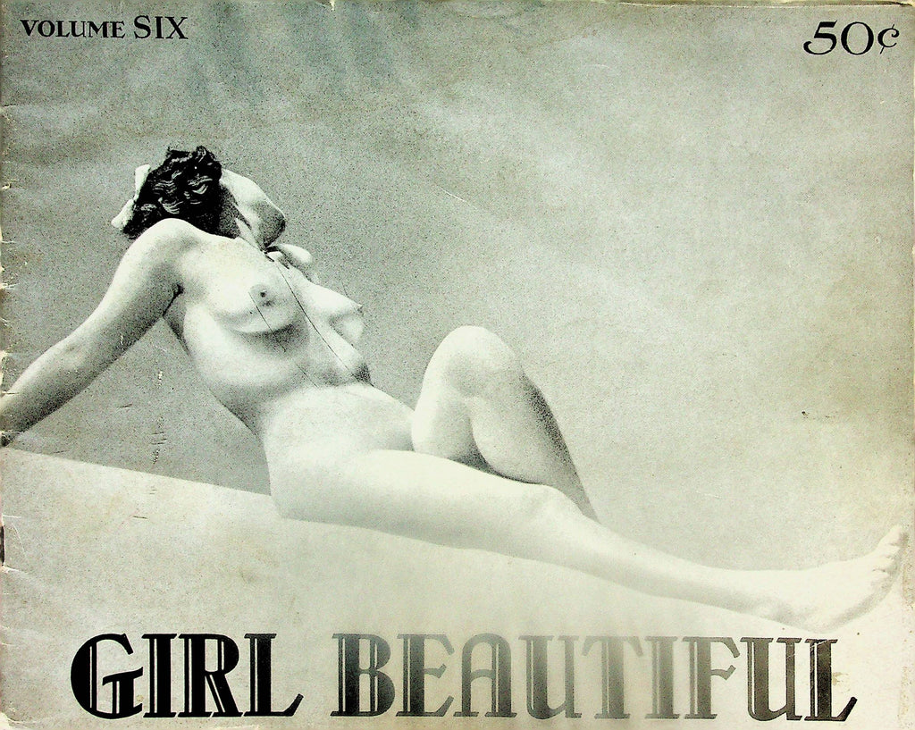 Girl Beautiful Vintage Magazine  Beautiful Nude Models  1960's   070225lm-p
