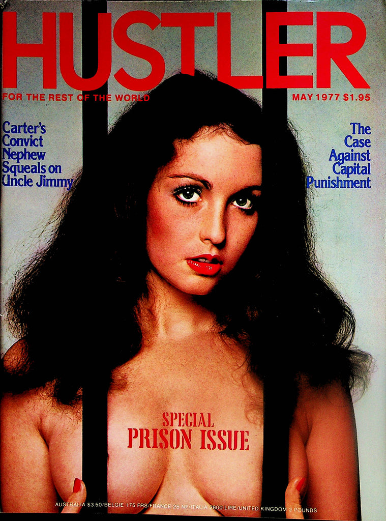 Hustler Magazine  Centerfold Girl Nicole / Special Prison Issue  May 1977    020125lm-p
