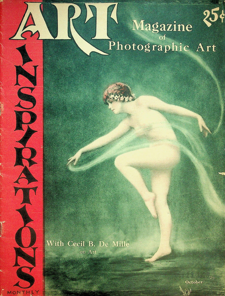 Art Inspirations Magazine Of Photographic Art   With Cecil B. De Mille on Art  October 1926    070826lmp-GSC