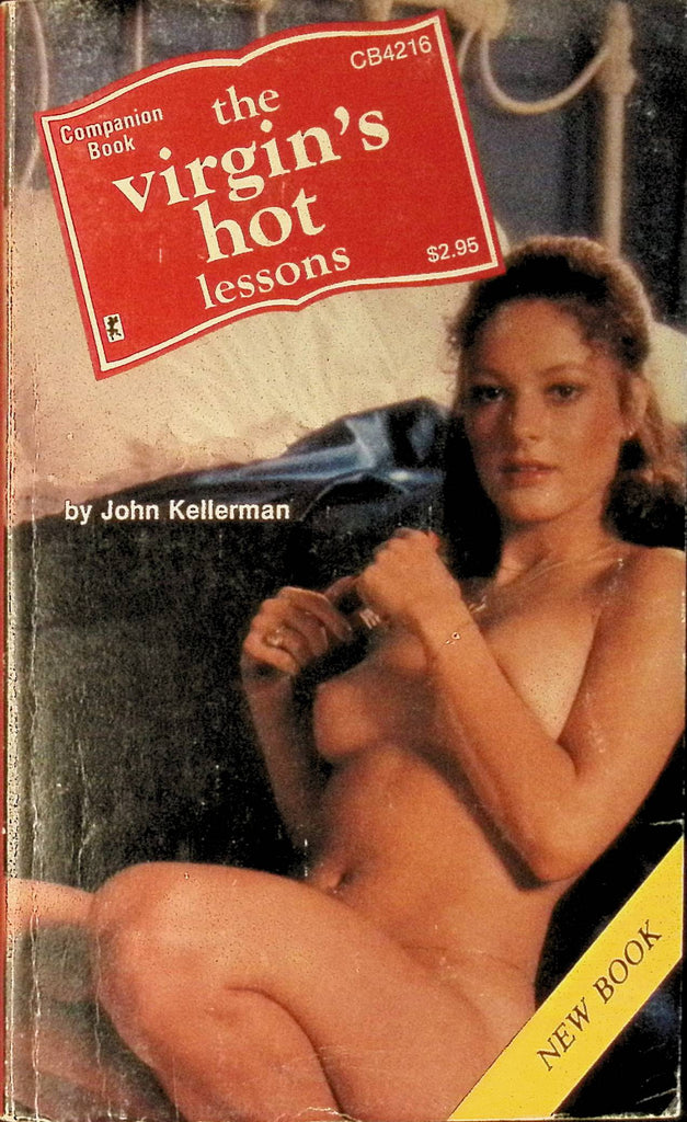 The Virgin's Hot Lessons by John Kellerman CB4216 Greenleaf Classics Adult Paperback Novel 071025AMP