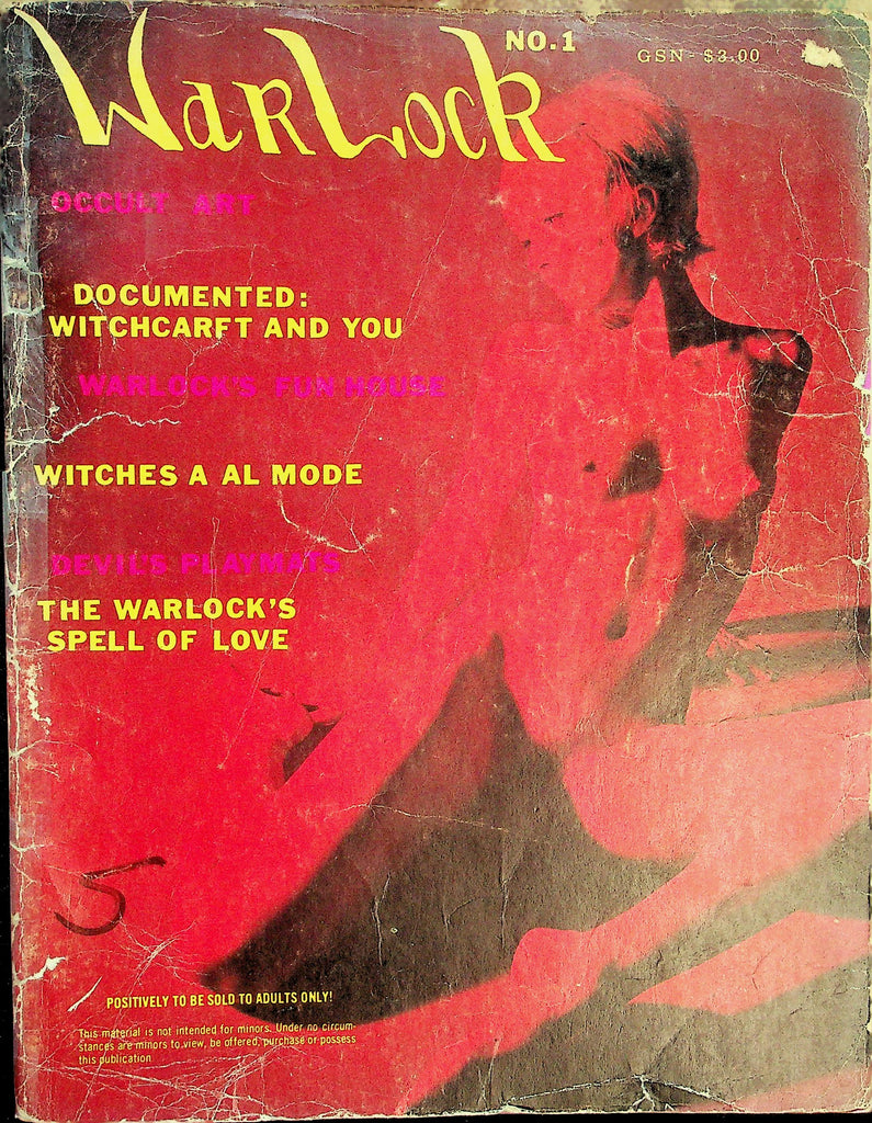 War Lock Magazine  Warlock's Fun House / Devil's Playmates  #1 1971  101226lmp-GSC
