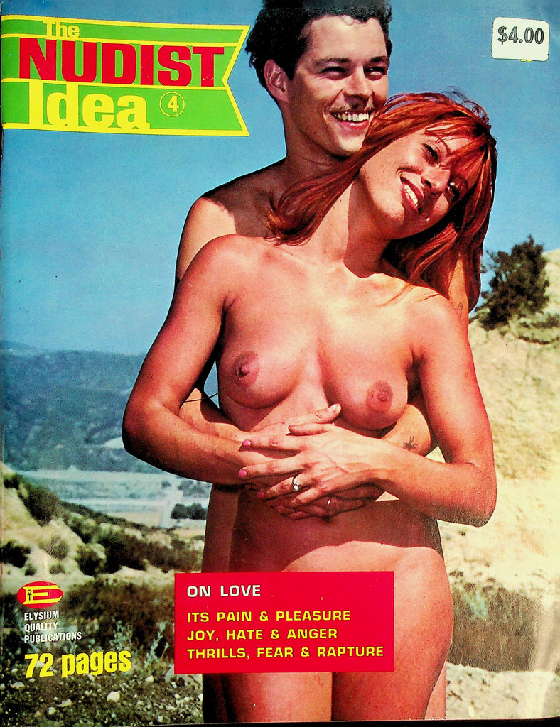 The Nudist Idea Magazine  On Love: Its Pain & Pleasure, Joy, Hate & Anger, Thrills, Fear & Rapture  #4  1966 by Elysium    090926lmp-GSC