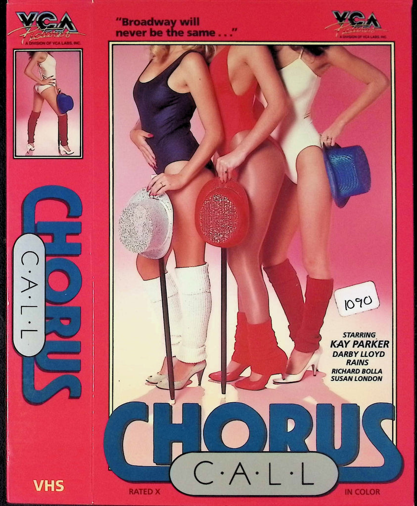 Chorus Call with Kay Parker Darby Lloyd Rains Richard Bolla Adult VHS VCA Pictures 032626AKVHS