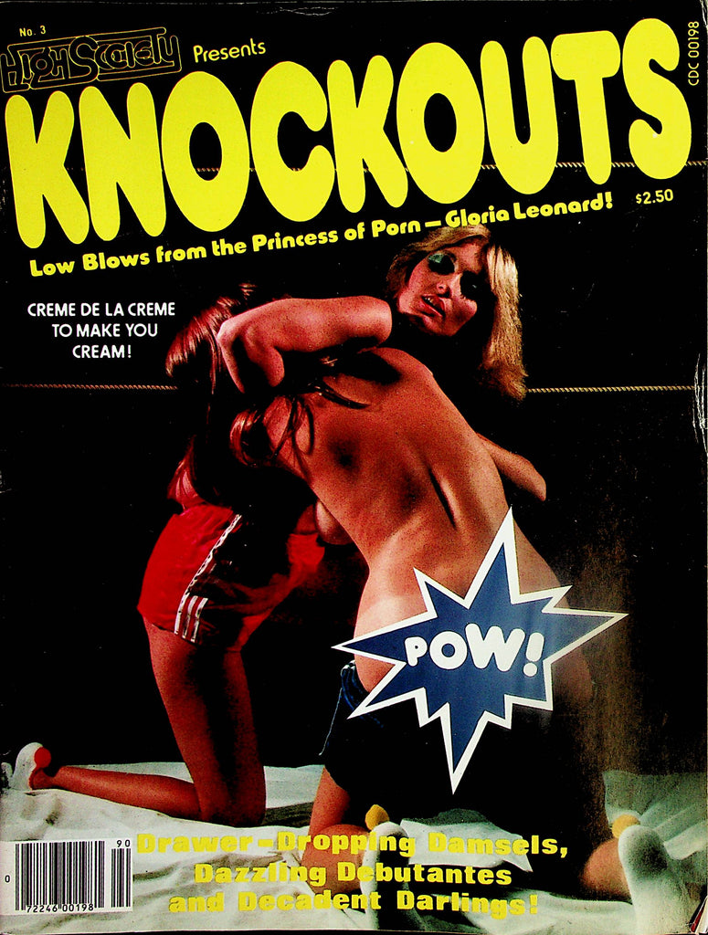 Knockouts Magazine  Princess Of Porn - Gloria Leonard / Mary Hardon  #3 1978  092524lm-p