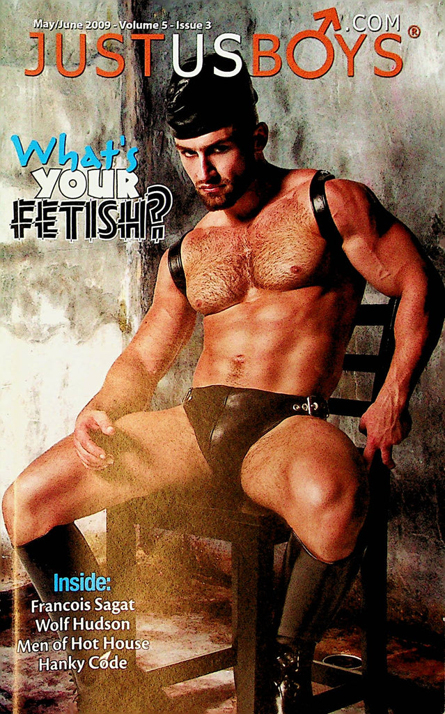 Just Us Boys Gay Digest  What's Your Fetish?  May 2009  061623lm-p2