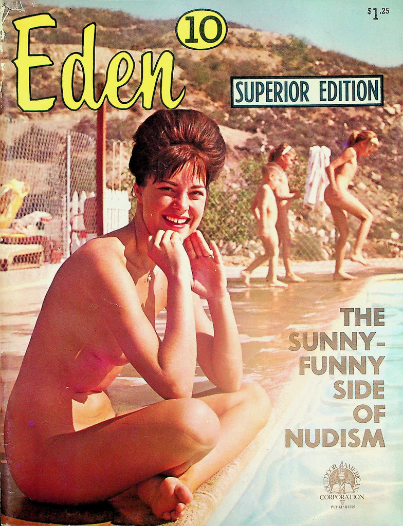 Eden Nudist Magazine  The Sunny-Funny Side Of Nudism  #10  1962  Preferred Edition   032426lmp
