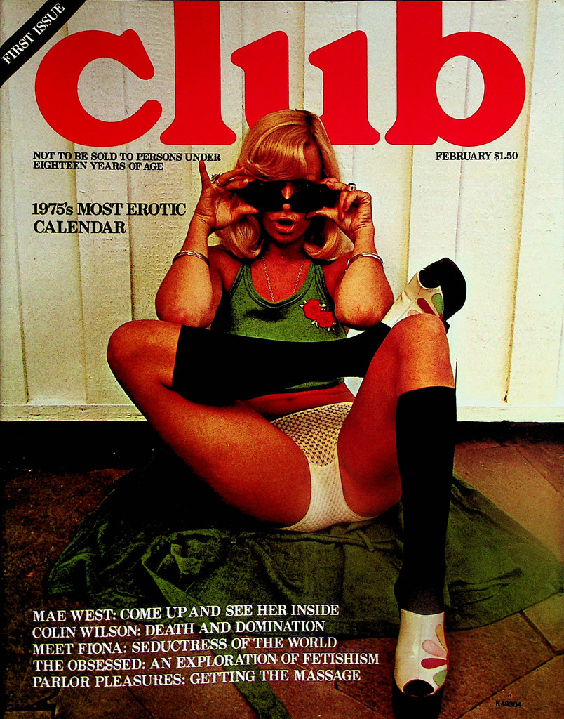 Club Magazine 1st Issue!  Meet Fiona - 1975 Most Erotic Calendar  February 1975   040925lm-p2
