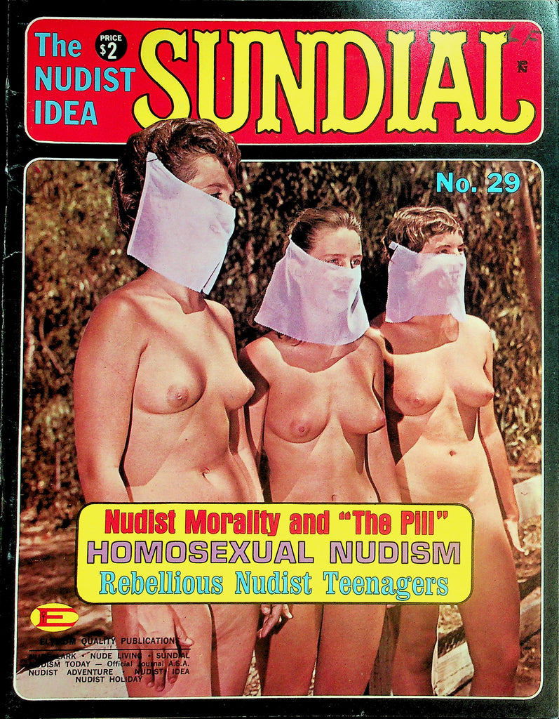 Sundial Nudist Magazine  Homosexual Nudism / Tomorrow's Nudist Standards  #29 1966  #28 1966  by Elysium  070426lmp-GSC
