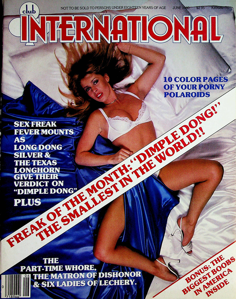 Club International Magazine   Chesty Morgan / Dimple Dong Smallest In The World!  June 1980  051223lm-p