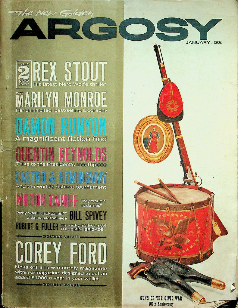 The New Golden Argosy Magazine  Marilyn Monroe   January 1961     122725lmp