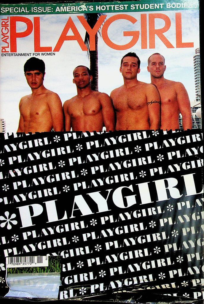 Playgirl Magazine  Special Issue: America's Hottest Student Bodies   November 2005   new/sealed   121723lm-p