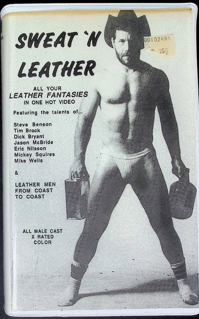 Sweat 'N Leather with Steve Benson Tim Brock Dick Bryant VHS PM Productions 052026AKVHS