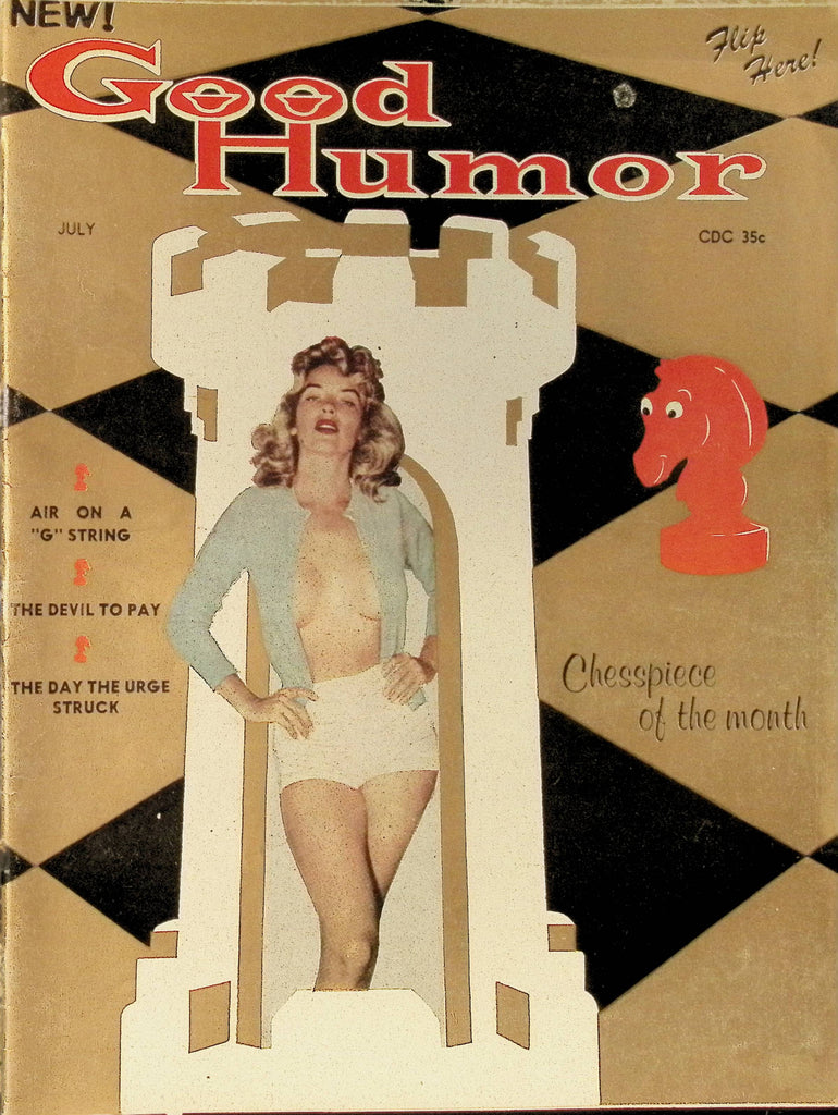 Good Humor Magazine July/June 1958 Tanya, Men's Interest 101025AMP