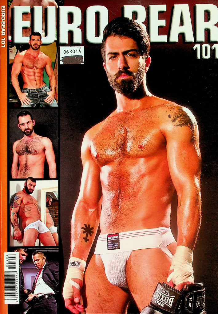 Euro-Bear German/English Gay Magazine  Cover Guy Adam Ramzi  #101   1990's  041826lmp