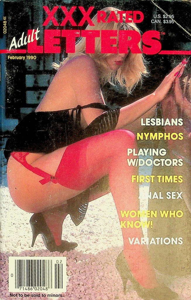 XXX Rated Adult Letters Digest  Lesbians, Nymphos, Anal Sex & More!   February 1990     050126lmp