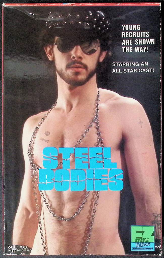 Steel Bodies Ezrider Productions Gay VHS 1989 102324JKVHS2