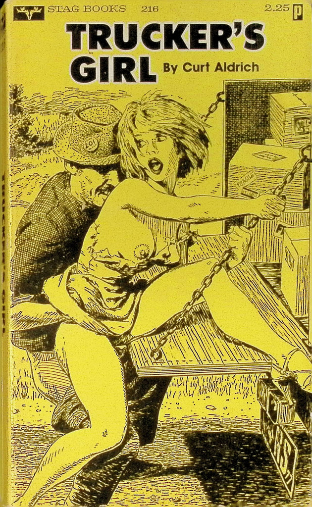 Trucker's Girl by Curt Aldrich 1977 216 Stag Books Adult Paperback Novel 082725AMP