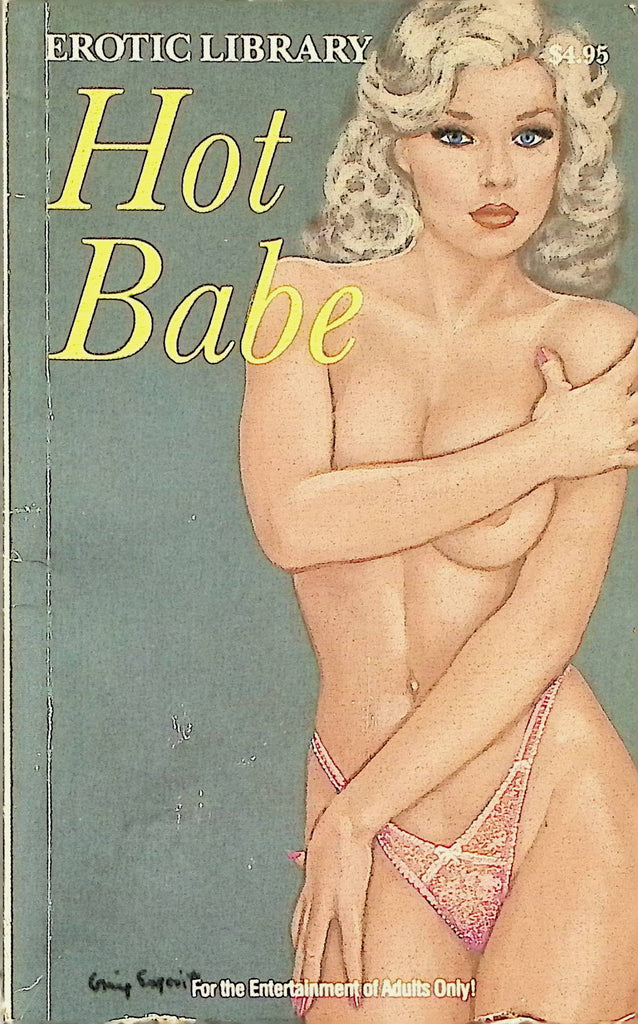 Hot Babe EY-136 1993 Erotic Library Star Distributors Adult Paperback Novel-080224AMP
