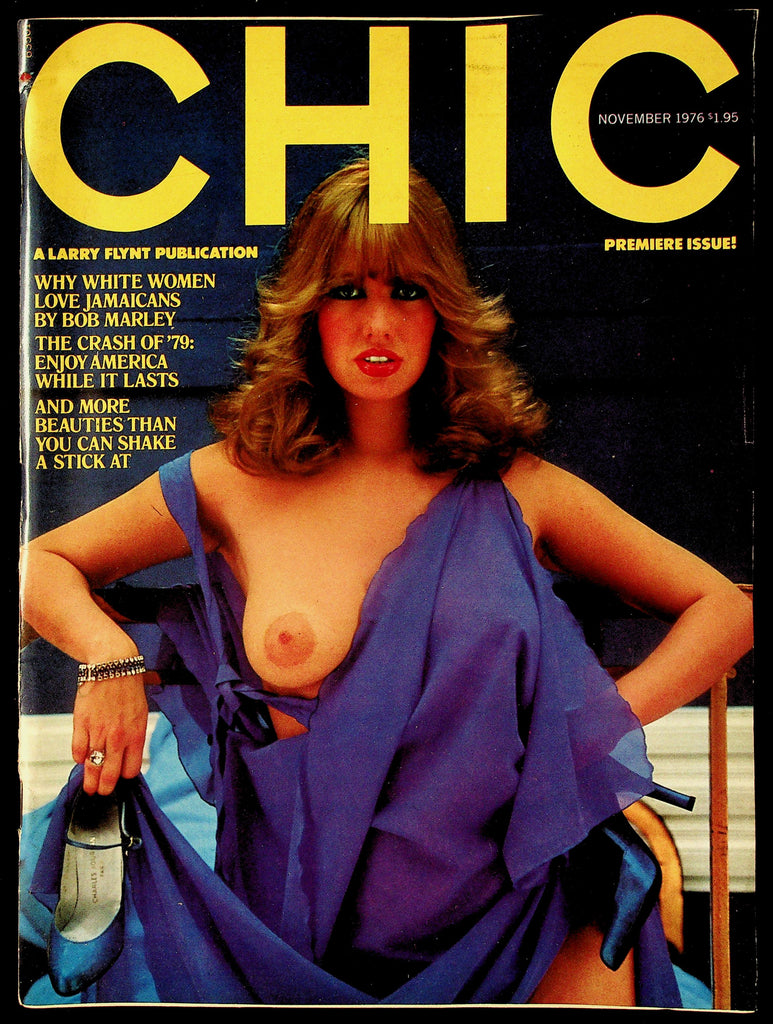 Chic Adult Magazine November 1976 V1, #1 Premiere Issue Larry Flynt 091726HRP-65