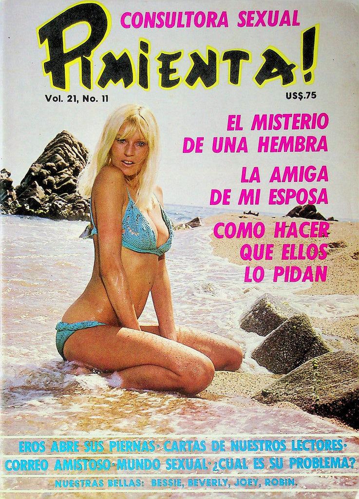 Pimienta! Spanish Magazine Ft. Bessie & Beverly Vol.21 No.11 091625RP-