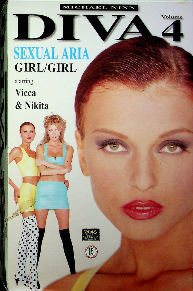 Adult VHS Movie Diva Vol.4 Ft. Aria Vicca & Nikita 2017 By VCA Platinum 072523RPVHS