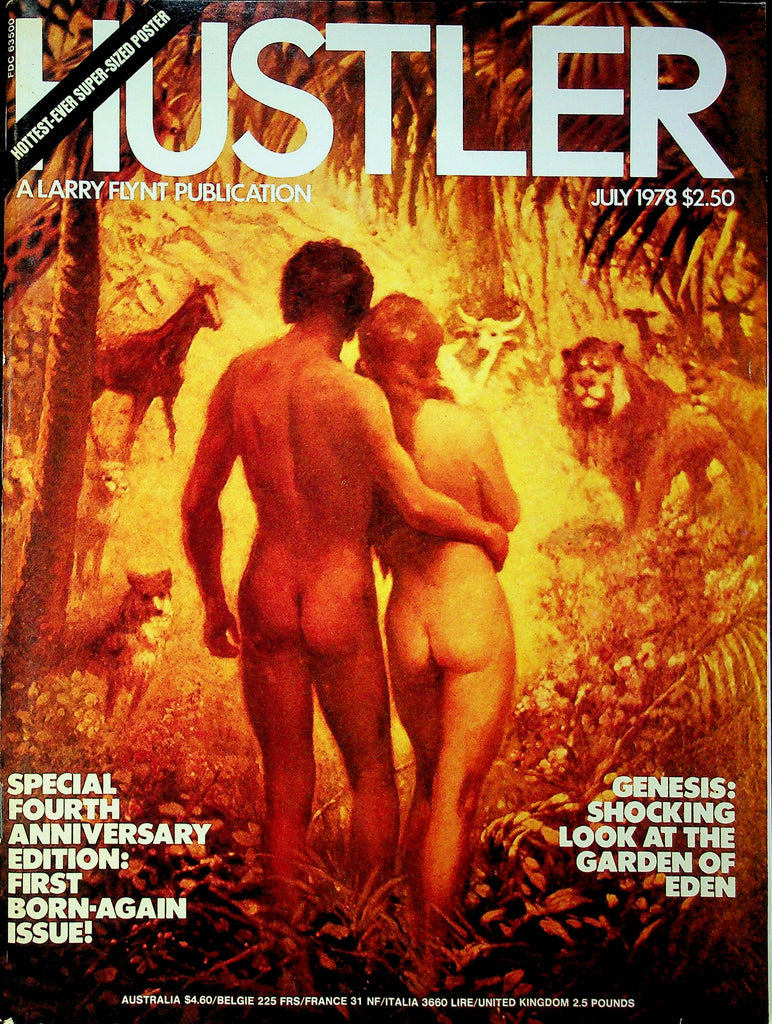 Hustler Magazine Adam & Eve 4th Anniversary Edition July 1978 072723RP