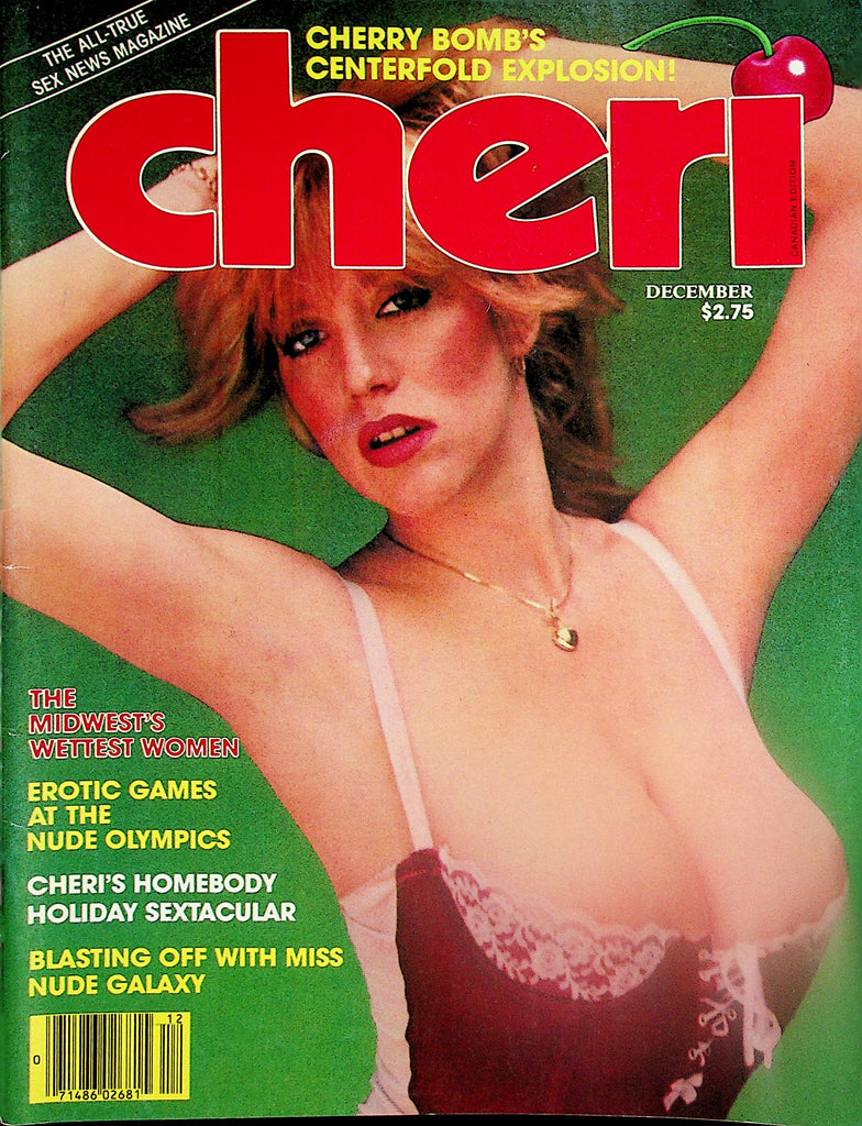 Cheri Magazine   Cherry Bomb's Centerfold Explosion!  December 1980   111324lm-p