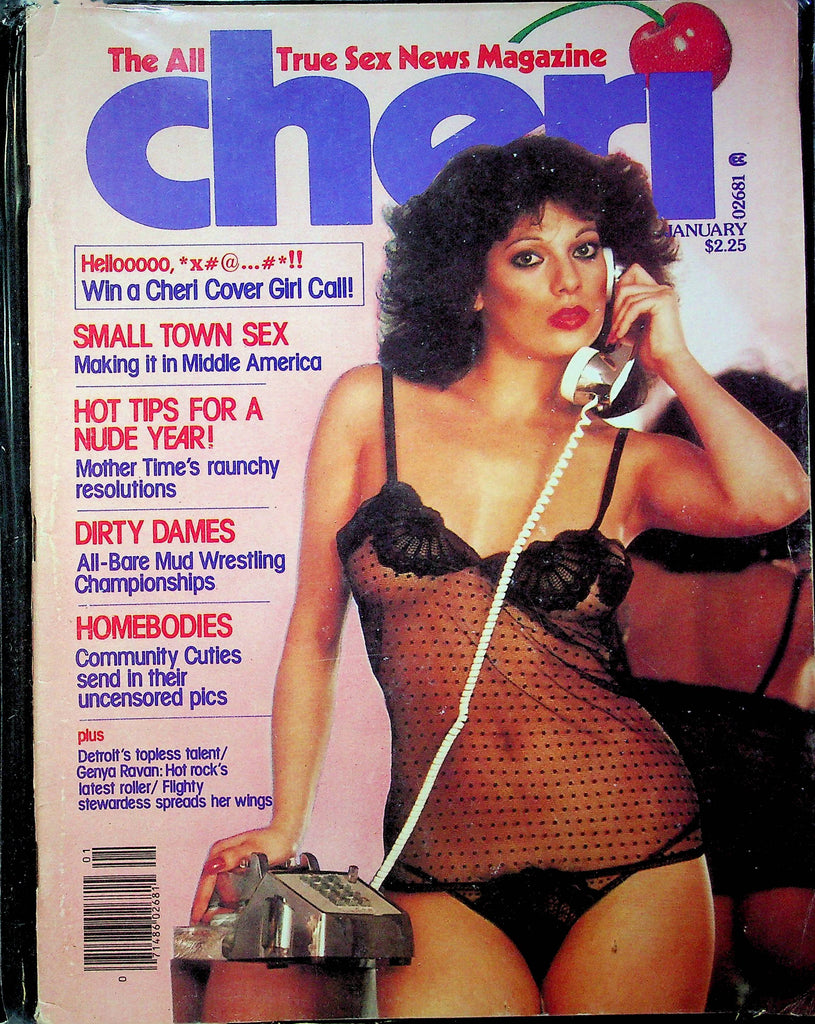 Cheri Magazine Hot Tips For A Nude Year January 1979 082923RP