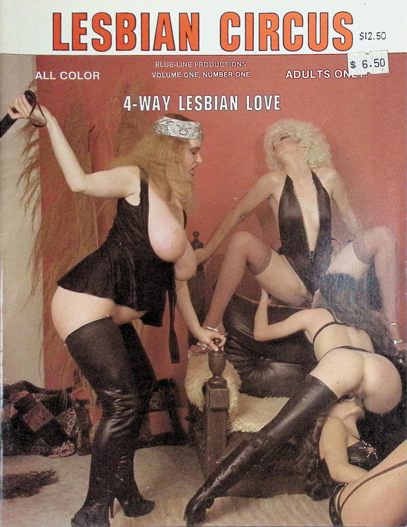 Lesbian Circus Magazine 1980s 4-Way Lesbian Love and Moe 092626LLP