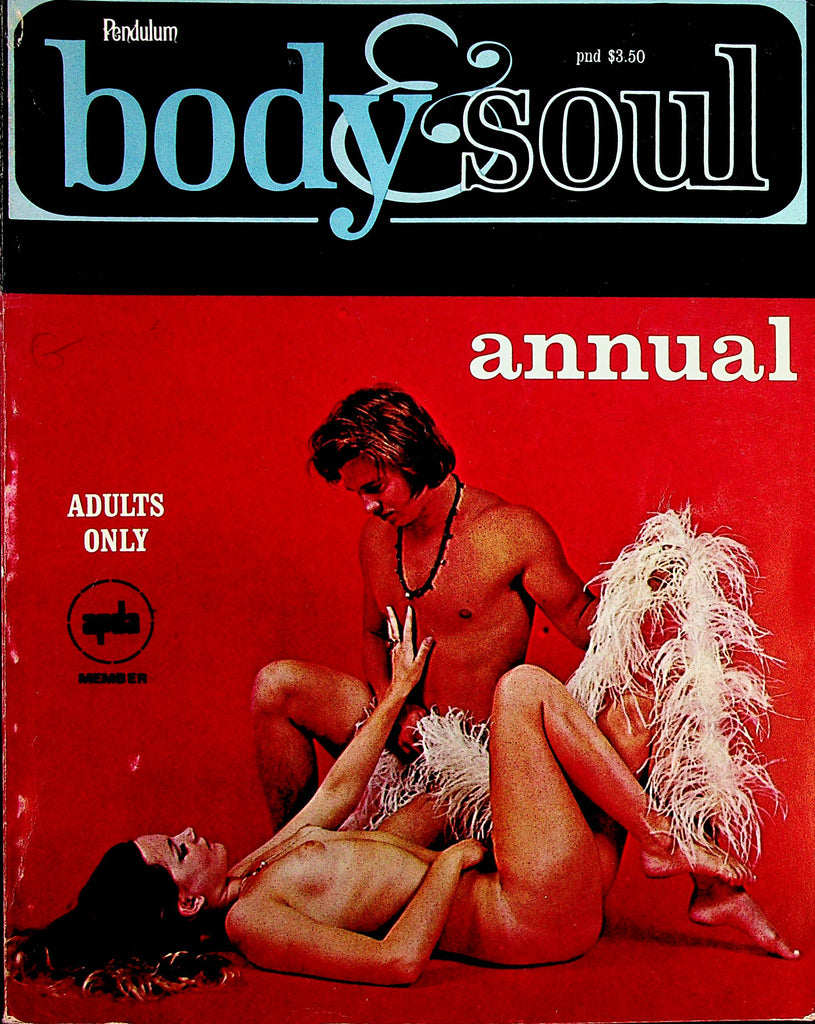 Body & Soul Annual Vintage Magazine  Girls Spread For You!  1970  Pendulum Publication   071823lm-p