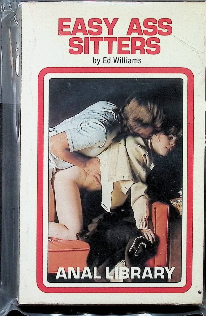 Easy Ass Sitters by Ed Williams ANL-143 1980s Anal Library Adult Paperback Novel -112024AMP