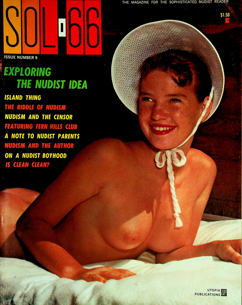 Sol-66 Nudist Magazine   Exploring The Nudist Idea  #9 1966  Utopia Publication    081126lmp-GSC