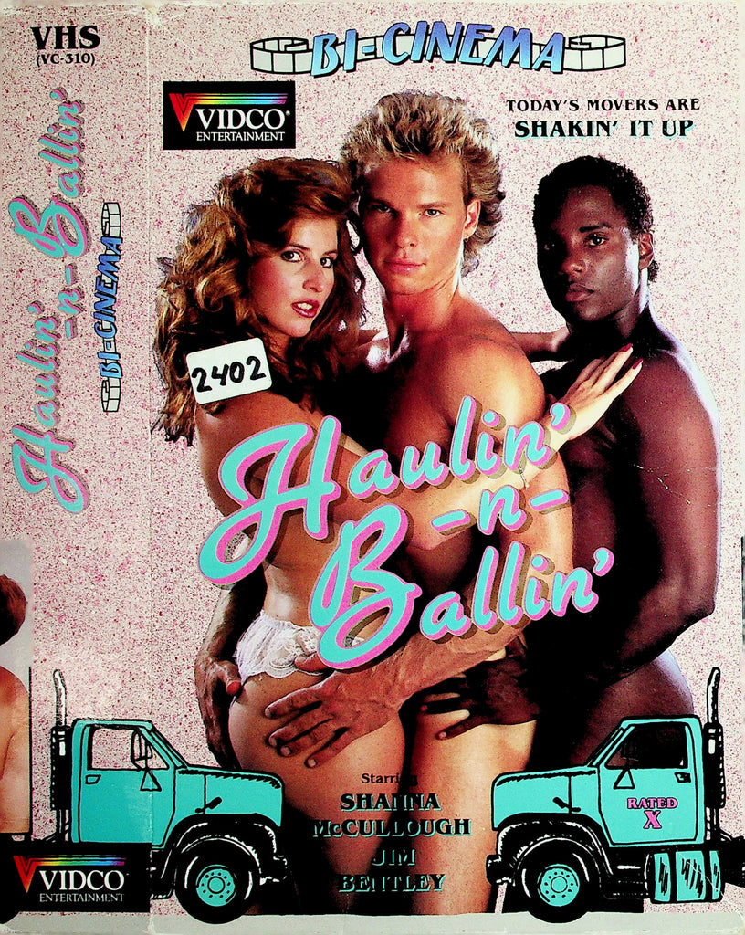 Haulin' n Ballin' Shanna Mcullough Jim Bentley Vladimir Correa Adult VHS Vidco 042926NAVHS-1
