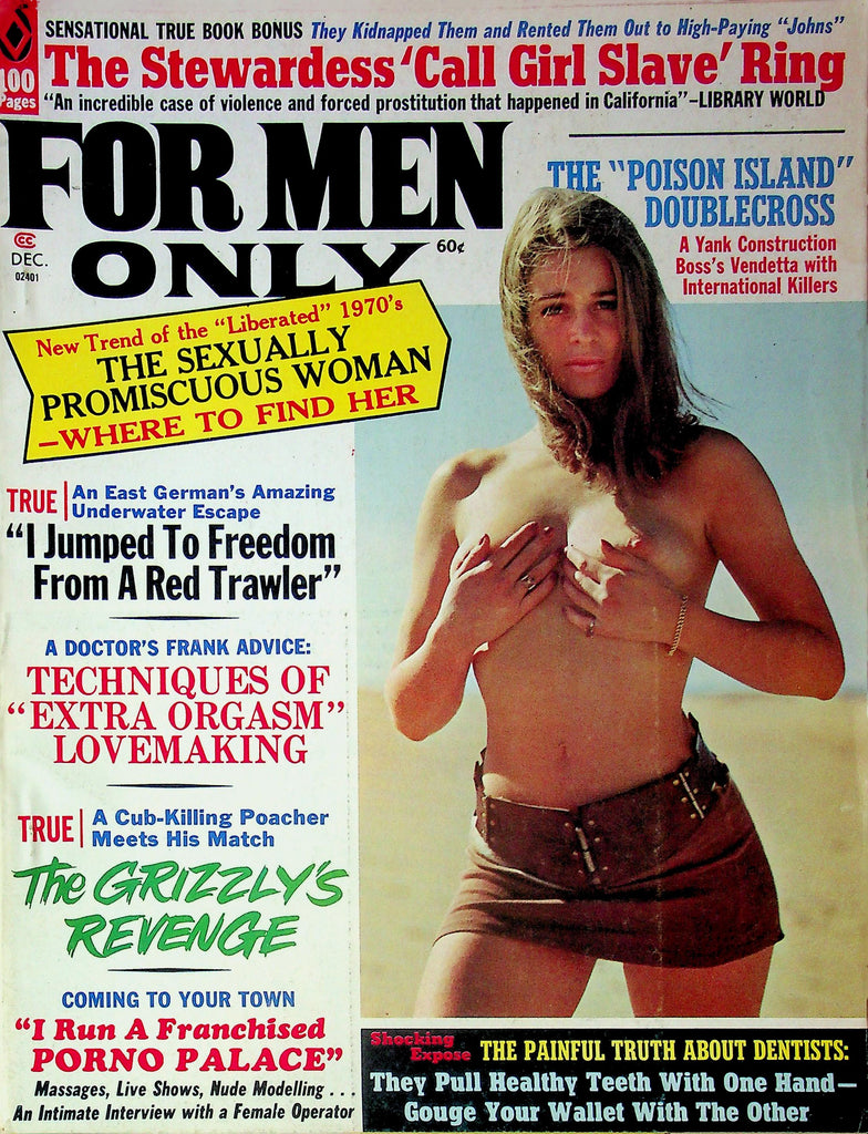 For Men Only Magazine The Sexually Promiscuous Woman December 1971 080825RP-