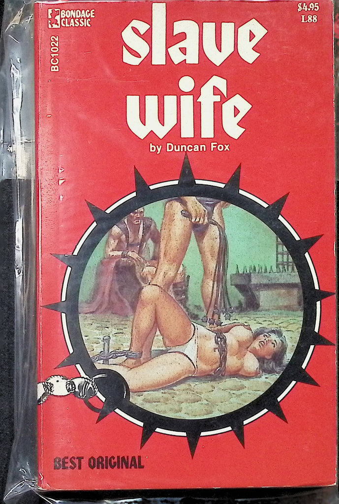 Slave Wife by Duncan Fox BC1022 1970s Best Original Greenleaf Bondage Classic BDSM Bondage Fetish Adult Paperback Novel -110724AMP