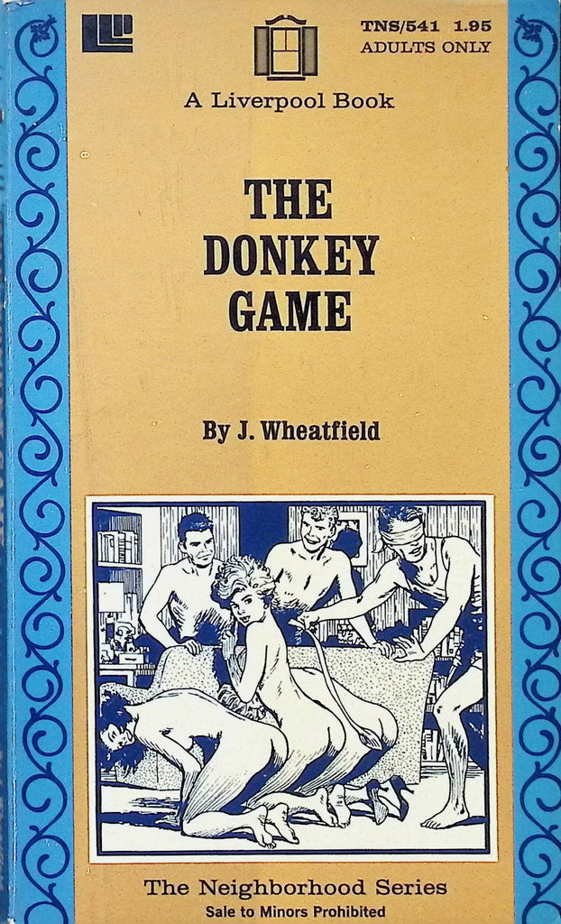 The Don Key Game by J Wheatfield TNS541 1972 Liverpool Library Press Book Adult Paperback Novel-090924AMP