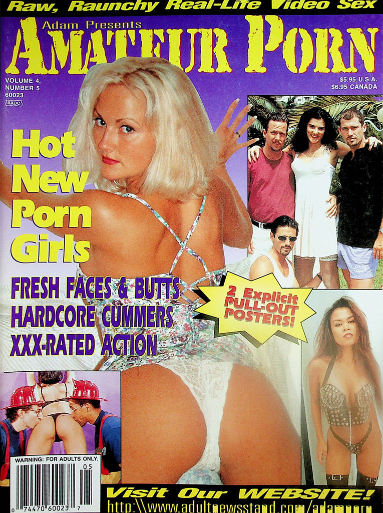Amateur Porn Magazine  Stacy Valentine  w/ Posters  vol.4 #5 1997   011326lmp