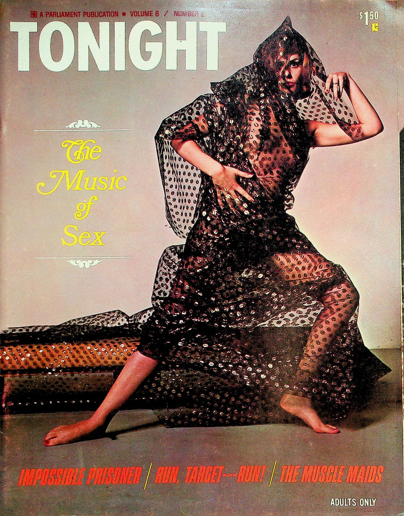 Tonight Vintage Magazine  The Music Of Sex / Centerfold Ruby Cantrell  vol.6 #2  1967 Parliament  100826lmp-GSC