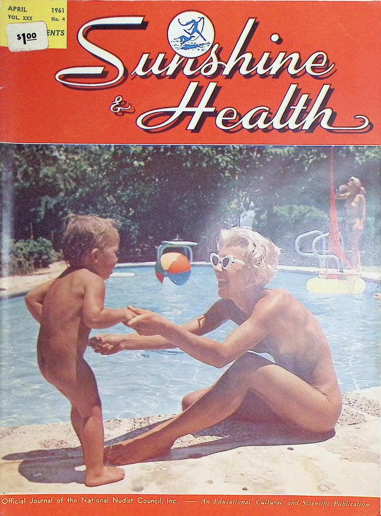 Sunshine & Health Managzine April 1961 Nudist Magazine  091926LLP2