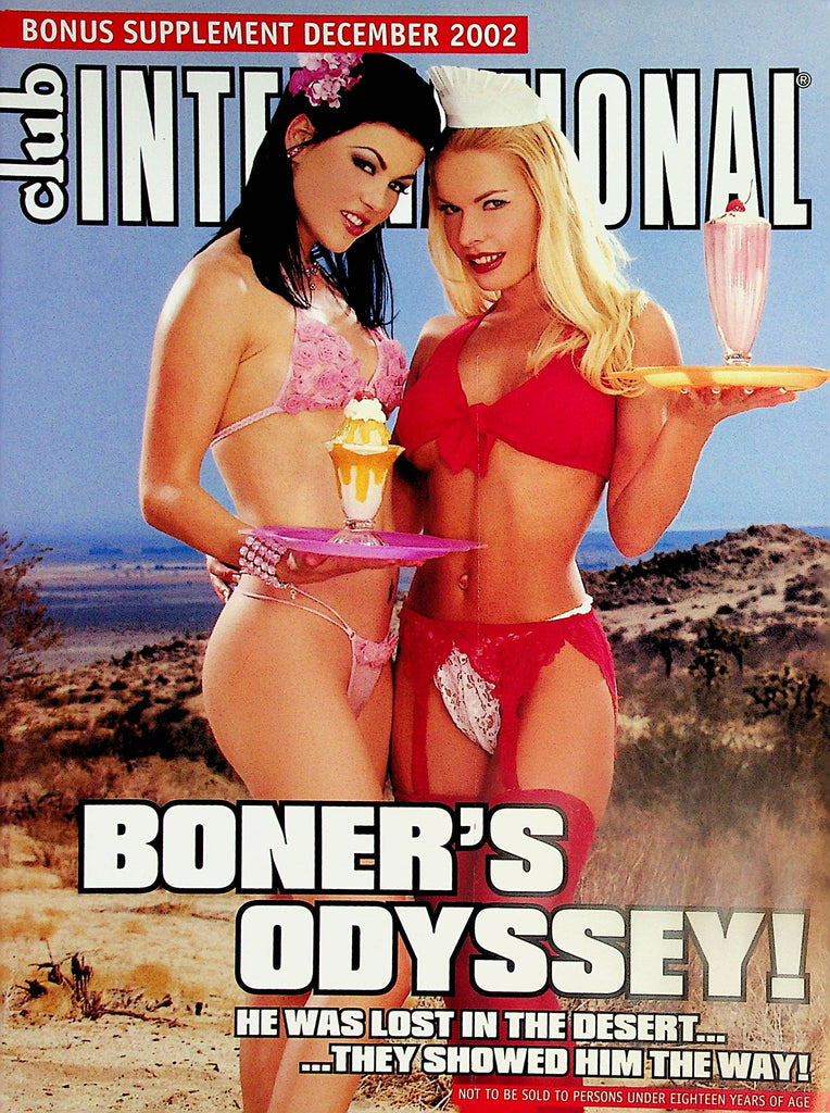 Club International Supplement  Boner's Odyssey!  Jezebelle and Jodie  December 2002      011824lm-p