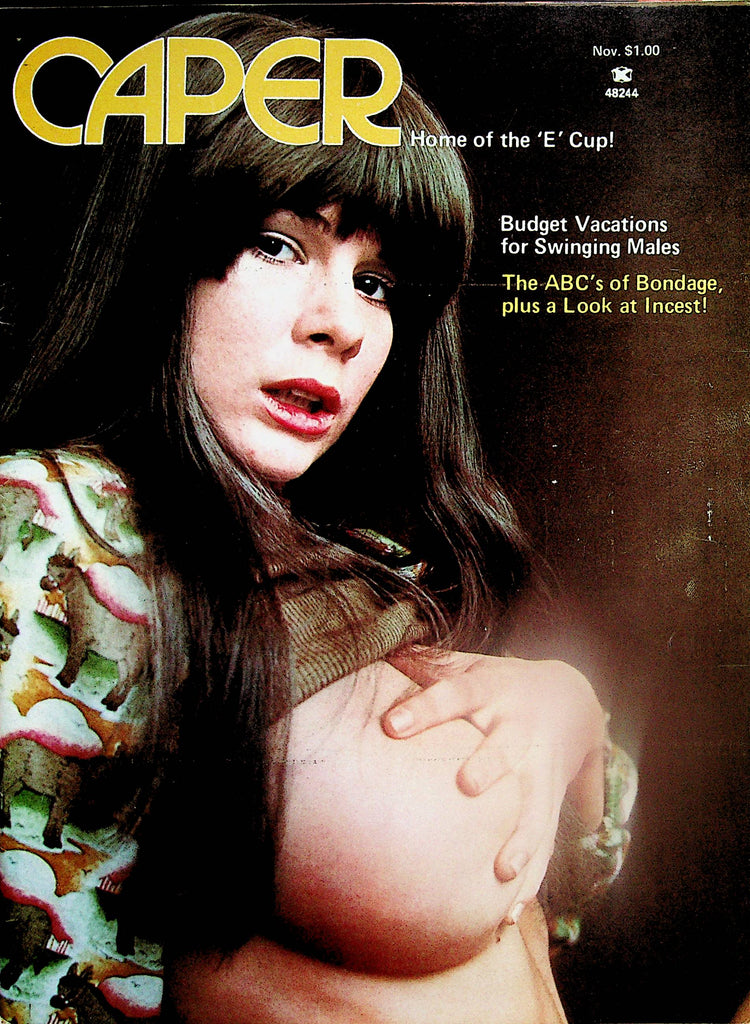 Caper Busty Magazine  Centerfold Girl Sue  November 1973   040425lm-p